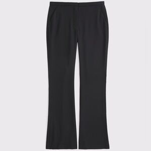 NWT Abercrombie & Fitch Low Rise Tailored Boot Pant in Black